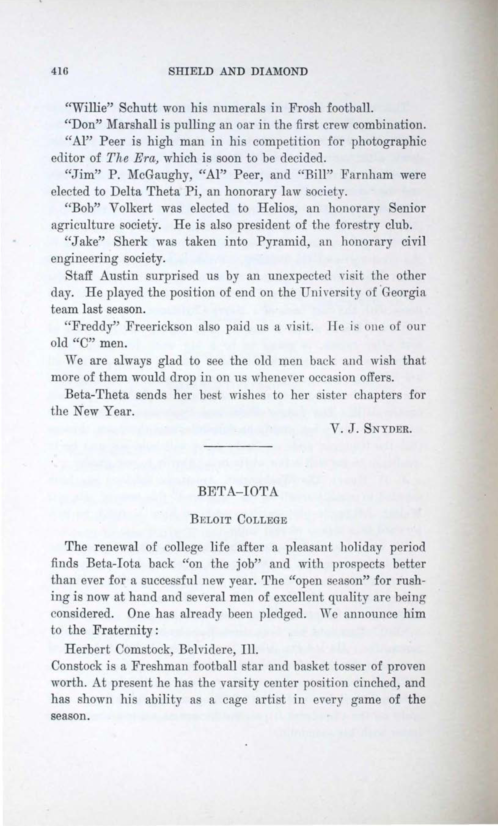 Beta-Iota, February 1920